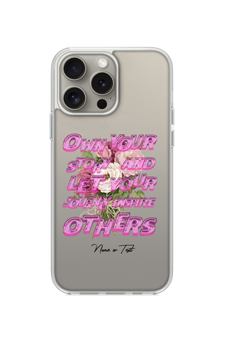 ROSE PINK PHONE CASE FOR iPhone