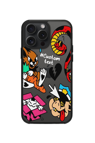 ANIMATED FIGURES PHONE CASE FOR iPhone