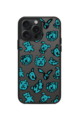 DOODLE ANIMALS ZONE PHONE CASE FOR iPhone