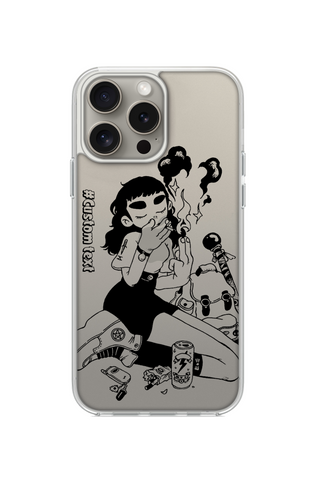 FLAME GIRL DUN NEED LIGHTER PHONE CASE FOR iPhone