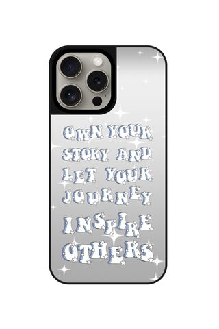GLITTERING INSPIRATION MIRROR PHONE CASE FOR iPhone