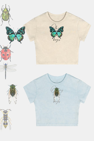 INSECT SERIES SLIM FIT BABY TEE