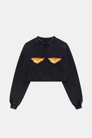 BAKERY SERIES LONG SLEEVE CROP TOP