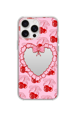 Cherry Heart Mirror