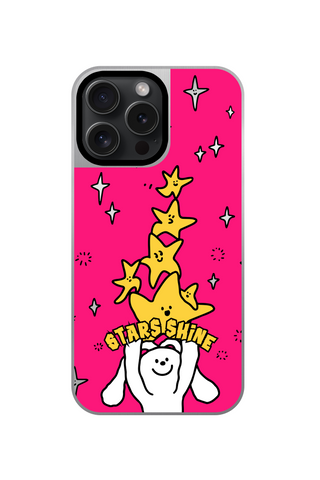 STARS SHINE MIRROR PHONE CASE FOR iPhone