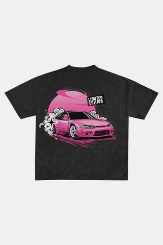 Pink Fancy Coupe Car - Vintage