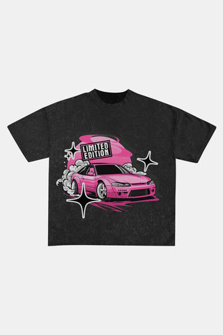 Pink Fancy Coupe Car - Vintage