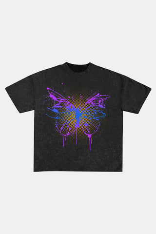 Splatter Butterfly - Vintage