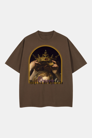 CROWN YOU VINTAGE DROP SHOULDER TEE