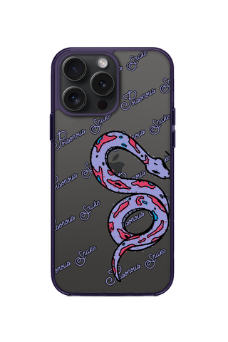 VIPER AND BUTTERFLY PHONE CASE FOR iPhone