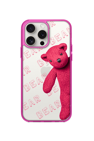 KNITTED TEDDY BEAR PHONE CASE FOR iPhone