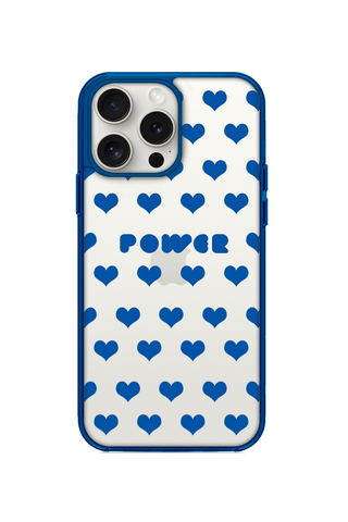DOTS AND HEART SYMBOL FULL COVERAGE PHONE CASE FOR iPhone