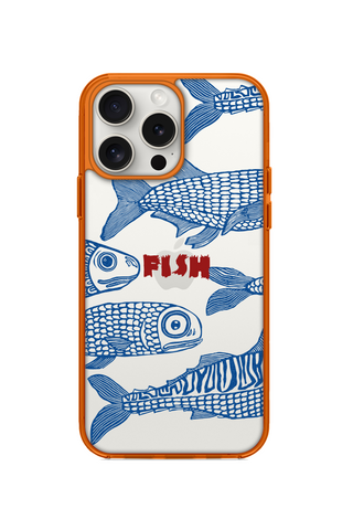 DITSY BIG EYE FISH PHONE CASE FOR iPhone