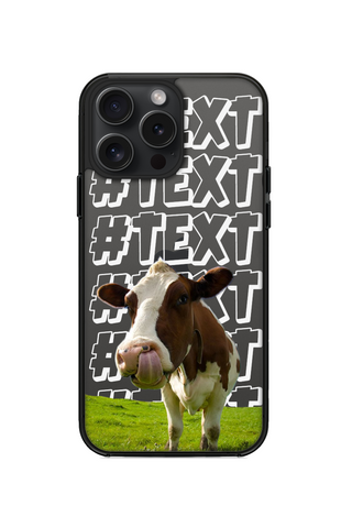 DAIRY CATTLE LICK LIPS PHONE CASE FOR iPhone
