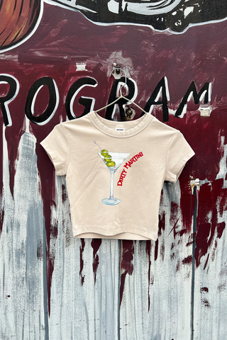 MARTINI COCKTAIL BABY TEE